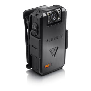 Venture bodycam mounted on clip